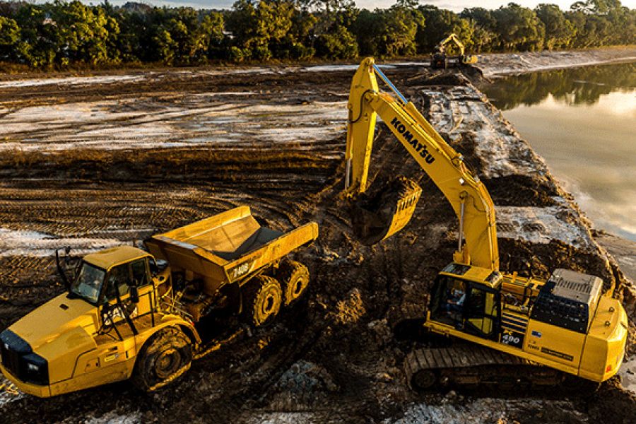 MASS GRADING / DRAINAGE / UTILITY RECONSTRUCTION